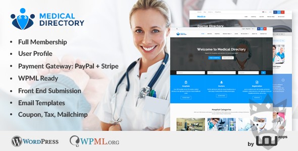 Medical Directory - Hospitals  Doctors Listing Theme