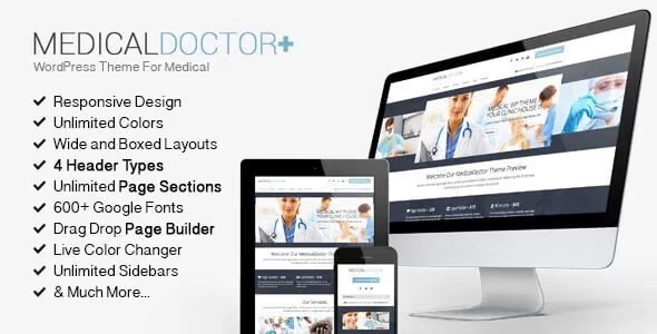 MedicalDoctor - WordPress Theme For Medical | Health & Beauty