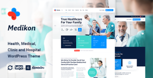 Medikon - Health  Medical WordPress Theme