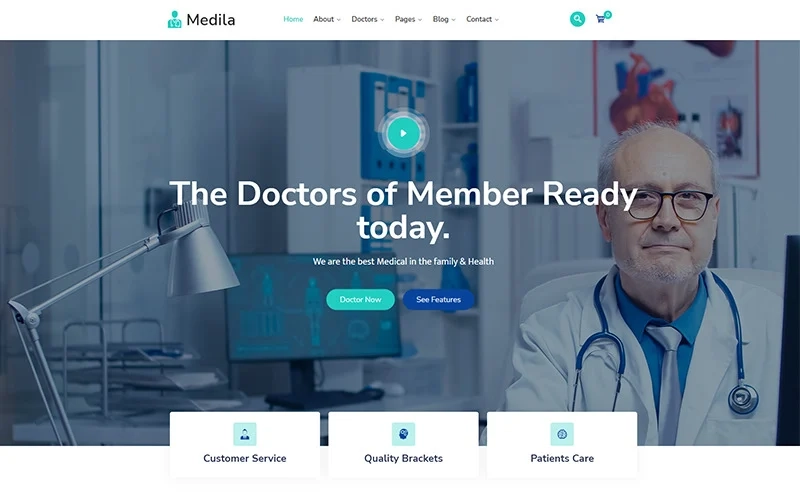 Medila - Medical Service WordPress Theme