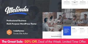 Melinda - Professional Business Multi-Purpose WordPress Theme