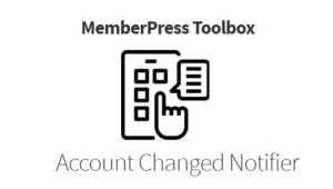 MemberPress Toolbox Account Changed Notifier