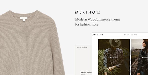 Merino | Modern WooCommerce shop theme for fashion store