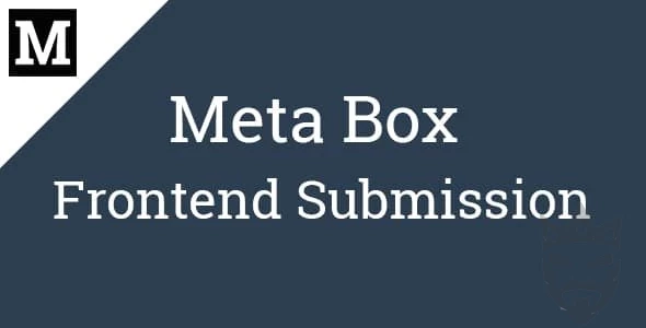 Meta Box Frontend Submission