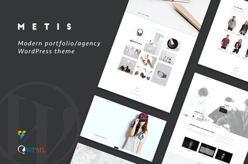 Metis - Portfolio / Agency WordPress Theme