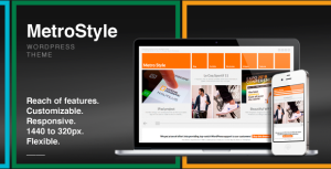 MetroStyle Responsive All Purpose WordPress Theme