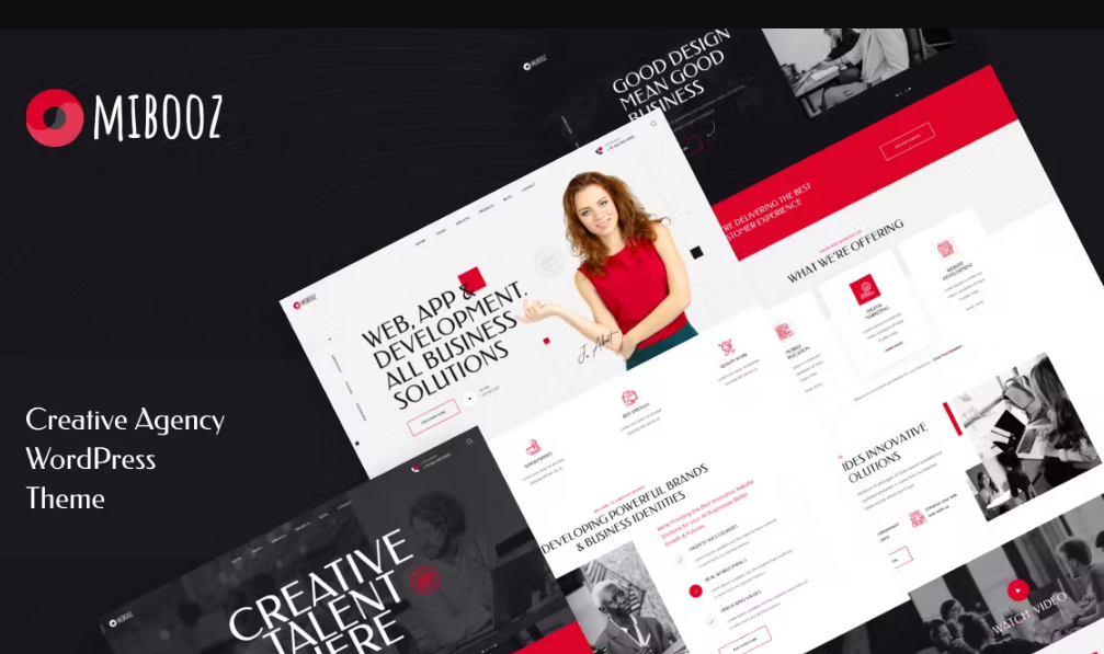 Mibooz – Creative Agency WordPress Theme