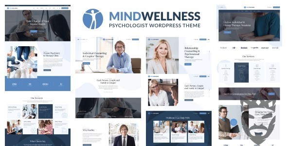 Mindwellness - Psychology and Counseling WordPress Theme