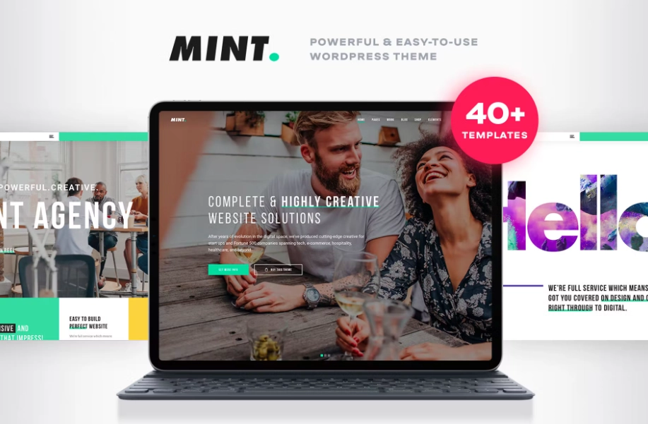 Mint - Creative Multi-Purpose WordPress Theme