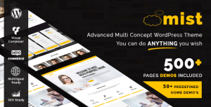 Mist - Advanced Multi-Concept WordPress Theme