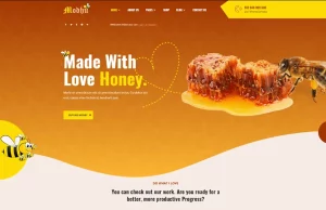 Modhu - Beekeeping and Honey WordPress Theme