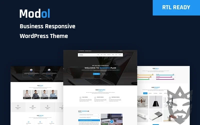 Modol - Business Responsive WordPress Theme