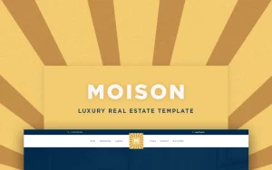 Moison Real Estate Luxury WordPress Theme