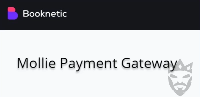 Mollie payment gateway for Booknetic