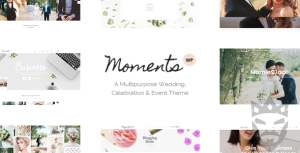 Moments - Wedding  Event Theme