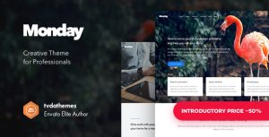 Monday - Creative Multi-Purpose WordPress Theme