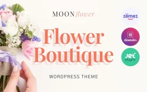 Moon Flower - Flower Shop WordPress Theme