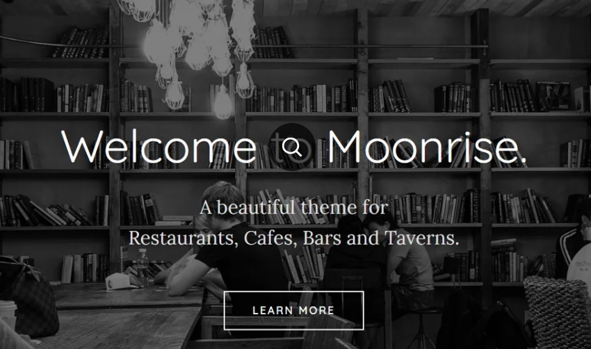 Moonrise wordpress theme