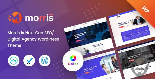 Morris - WordPress Theme for Digital Agency