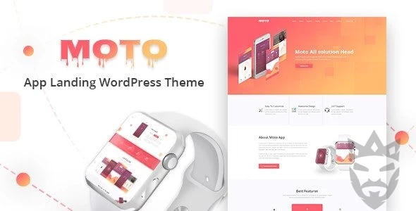 Moto - WordPress Landing Page Theme