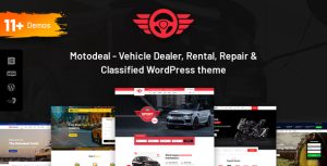 Motodeal - Car Dealer  Classified WordPress Theme