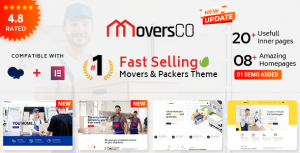 MoversCO - Movers  Packers WordPress Theme