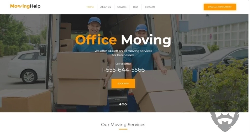 Moving Help - Logistic & Transportation WordPress Theme