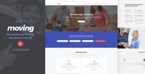 Moving - Transport  Logistic WordPress Theme