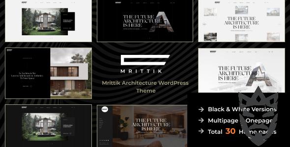 Mrittik - Architecture Interior Design WordPress