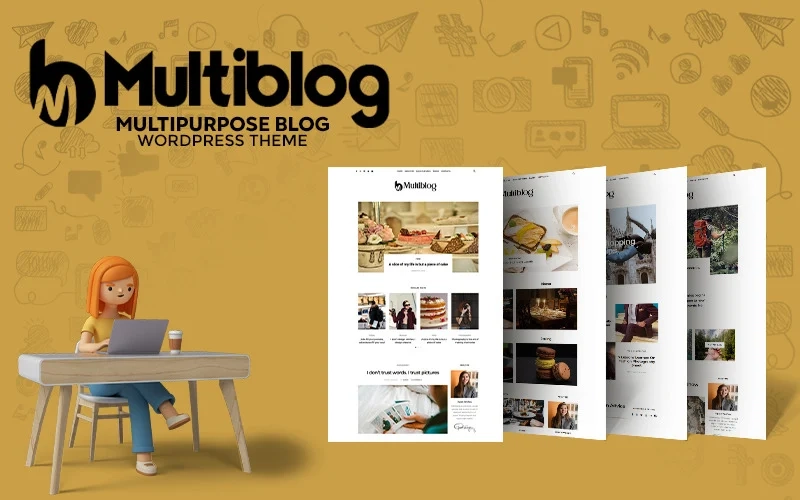 Multiblog – Multipurpose Blog WordPress Theme