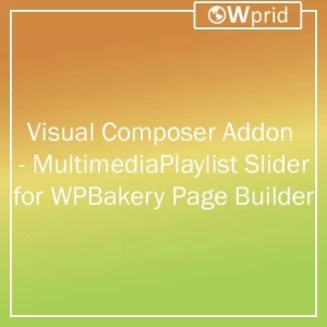 Multimedia Playlist Slider for WPBakery Page Builder