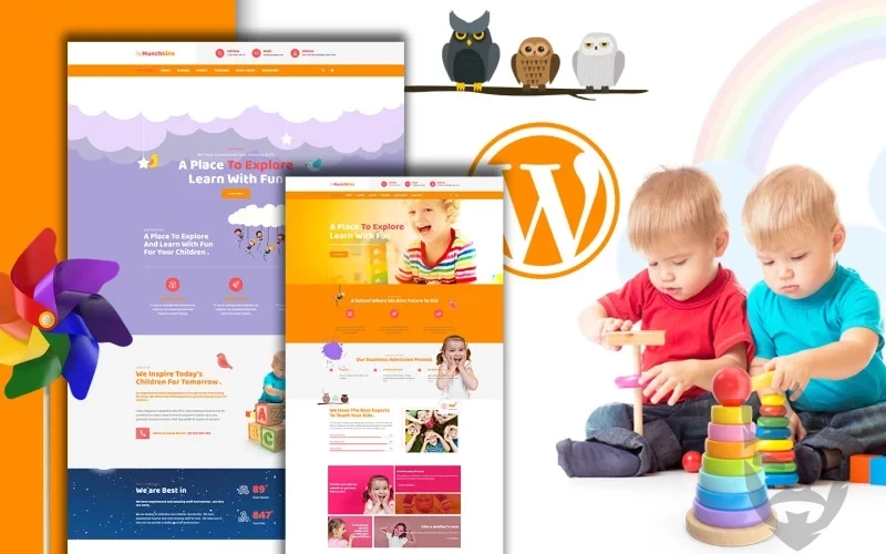 Munchkins - Preschool WordPress Theme