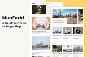 Munfarid - A WordPress Theme For Blog & Shop