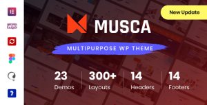 Musca - Multipurpose WordPress theme