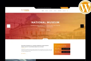 Museum - Responsive WordPress Theme