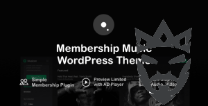 Musicon – WordPress Membership Music Theme