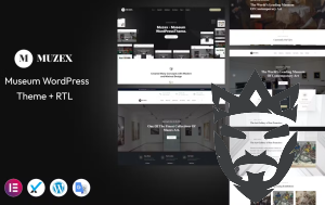 Muzex - Museum WordPress Theme + RTL