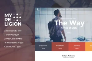 My Religion - Dedicated Church WordPress Theme