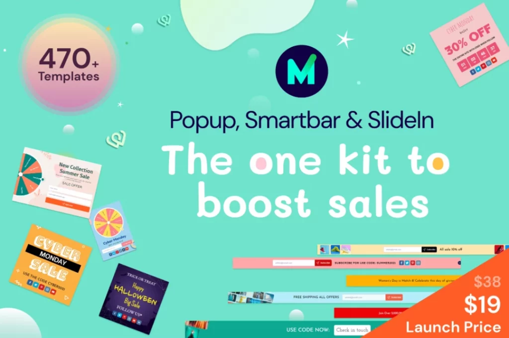 MyShopKit Popup SmartBar SlideIn