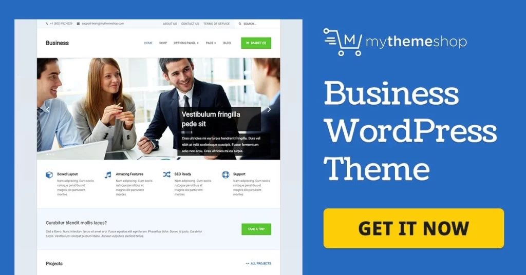 MyThemeShop Business - WordPress Theme