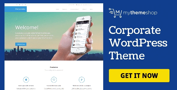 MyThemeShop Corporate WordPress Theme