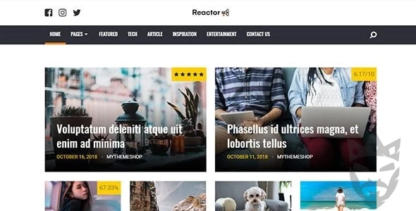 MyThemeShop Reactor