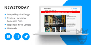 NEWSTODAY BEST NEWS MAGAZINE WORDPRESS THEME