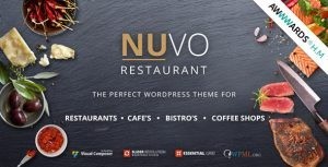 NUVO - Cafe  Restaurant WordPress Theme