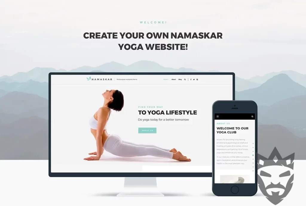 Namaskar - Yoga WordPress Theme