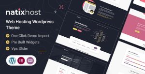 Natix - Web Hosting WordPress  WHMCS Theme