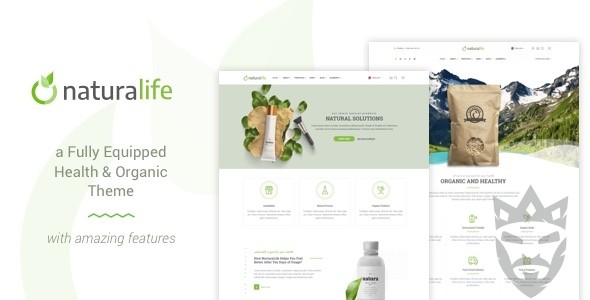 NaturaLife | Health  Organic WordPress Theme