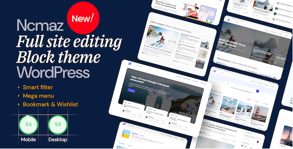 Ncmaz - Blog Magazine WordPress Theme 