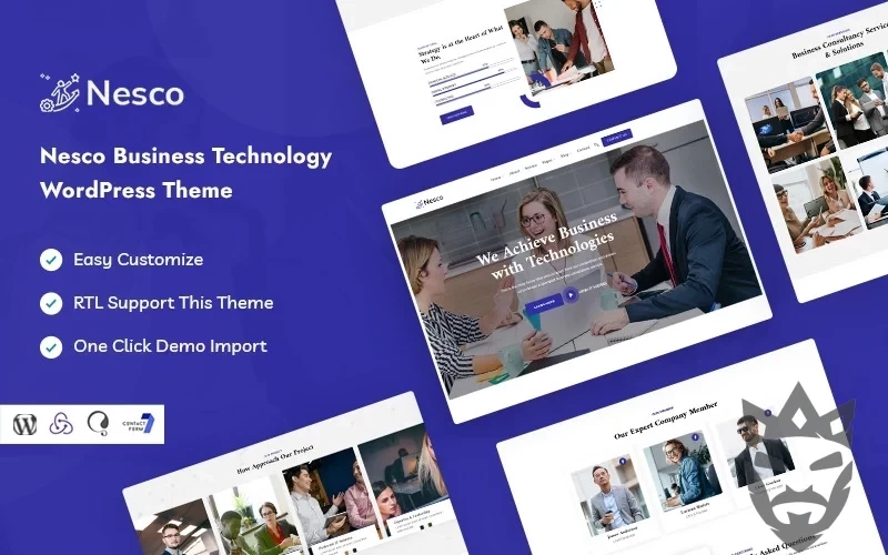 Nesco - Business & Technology WordPress Theme