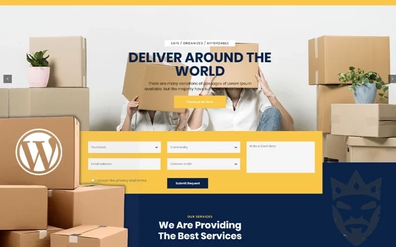 Nescobee - Movers WordPress Theme